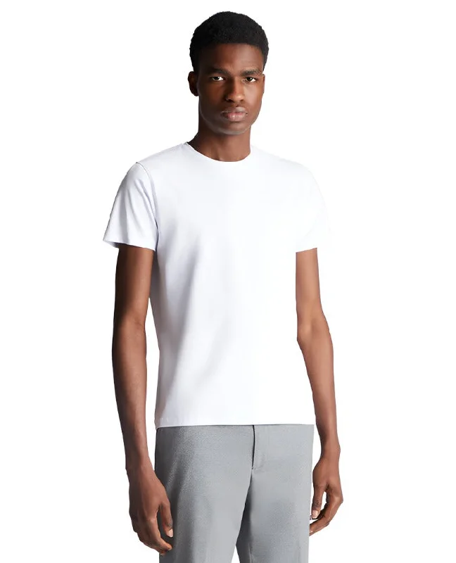 Men's Shirts with Contrast CollarsID24389-Remus Uomo White T-Shirt