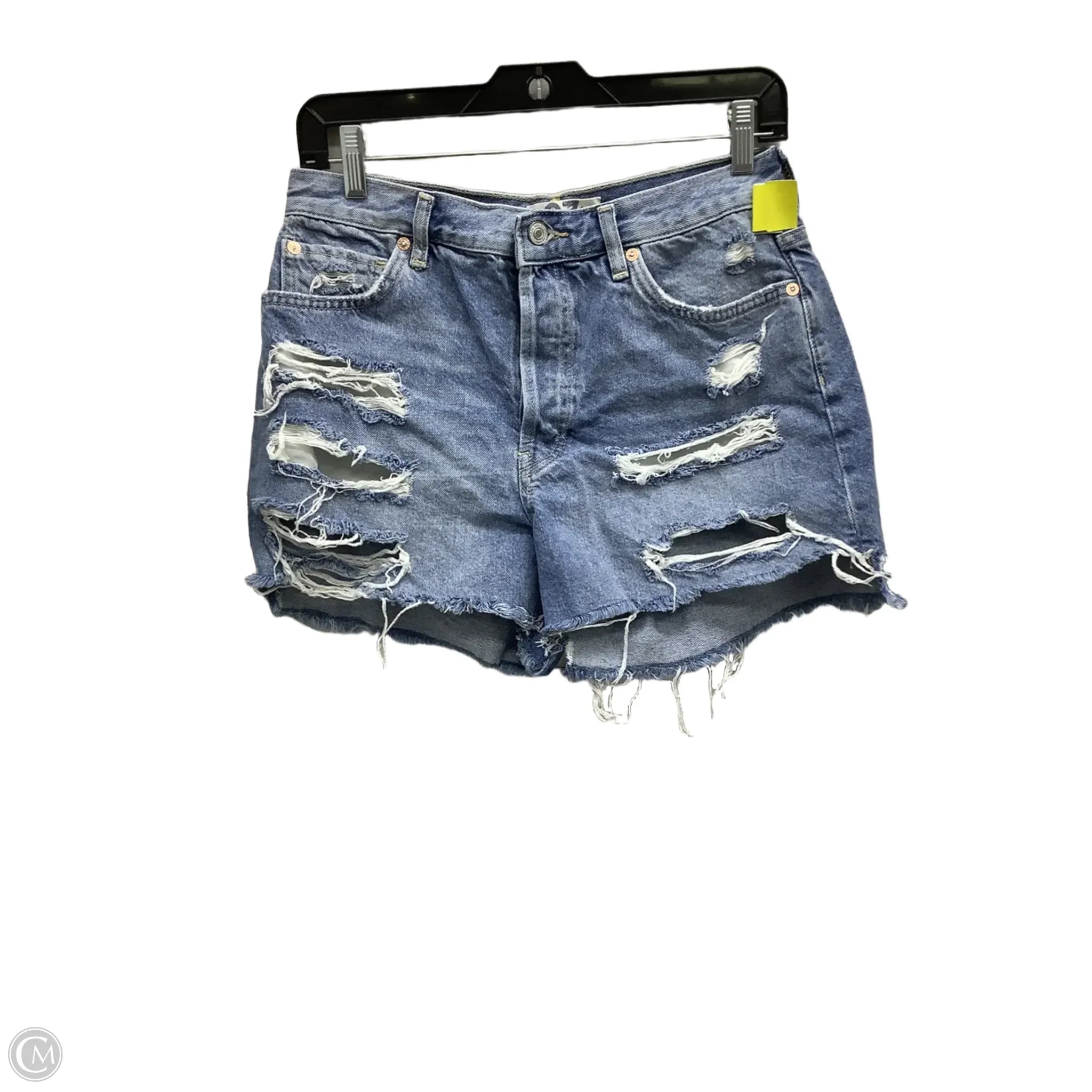 Men's Party Pants for a Fun Night OutShorts By We The Free In Blue Denim, Size: 8
