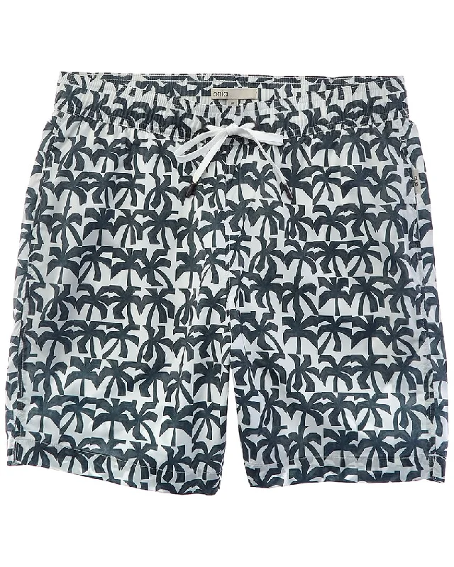 Men's Patterned Pants with StripesOnia Charles Swim Trunk