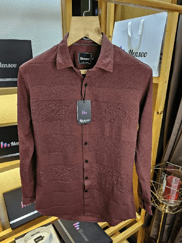 Men's Easy-Care Shirts for Busy LifestylesMensoo Special Edition Shirt Coffee