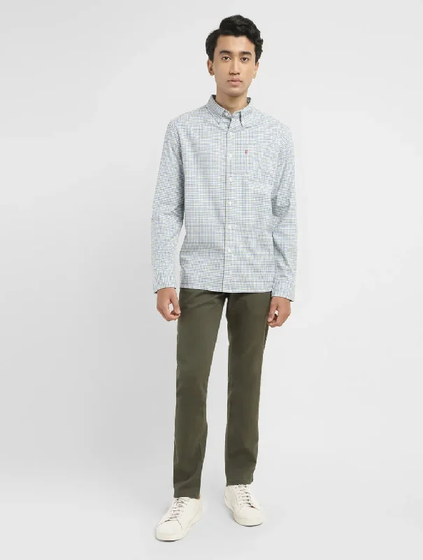 Men's Vintage T-Shirts for a Retro VibeMen's Checkered Slim Fit Shirt
