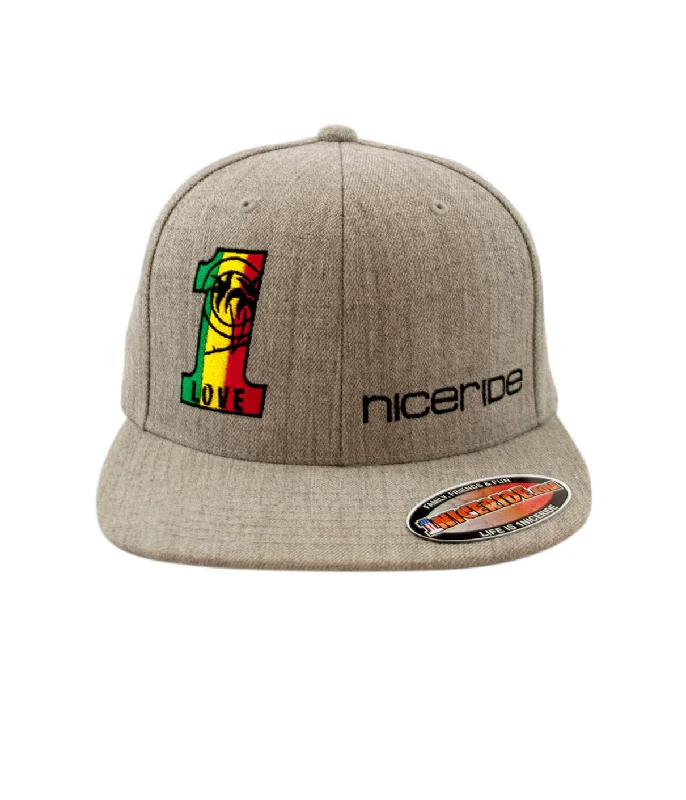 Colorful Straw Hats"Love Tower" Snapback