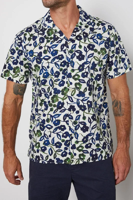 Men's Shirts for Outdoor ActivitiesISAIAH PRINTED BUTTON-UP SHIRT