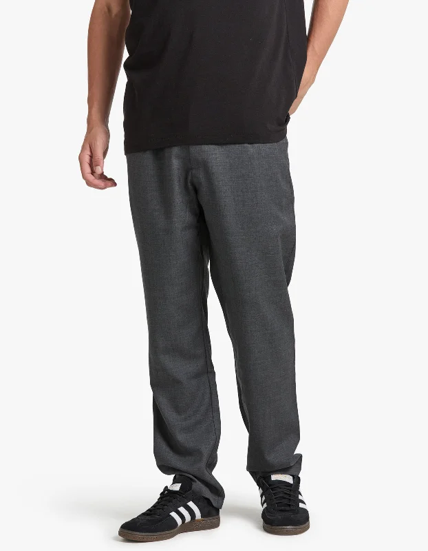 Men's Pants with Flap PocketsSabertil Trousers 15350 - Dark Grey Mel.