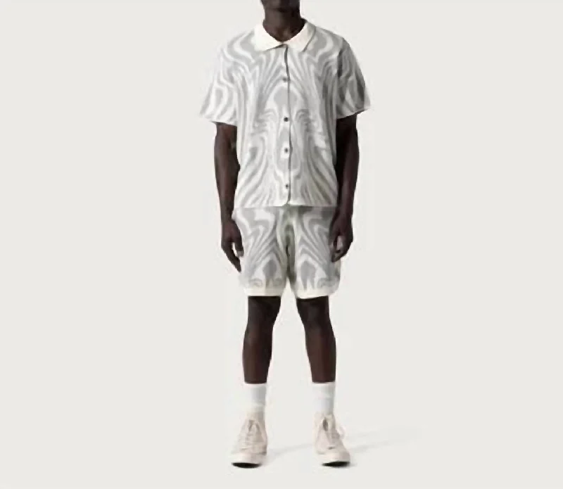 Men's Formal Trousers for BusinessDazed Knit Short In Bone