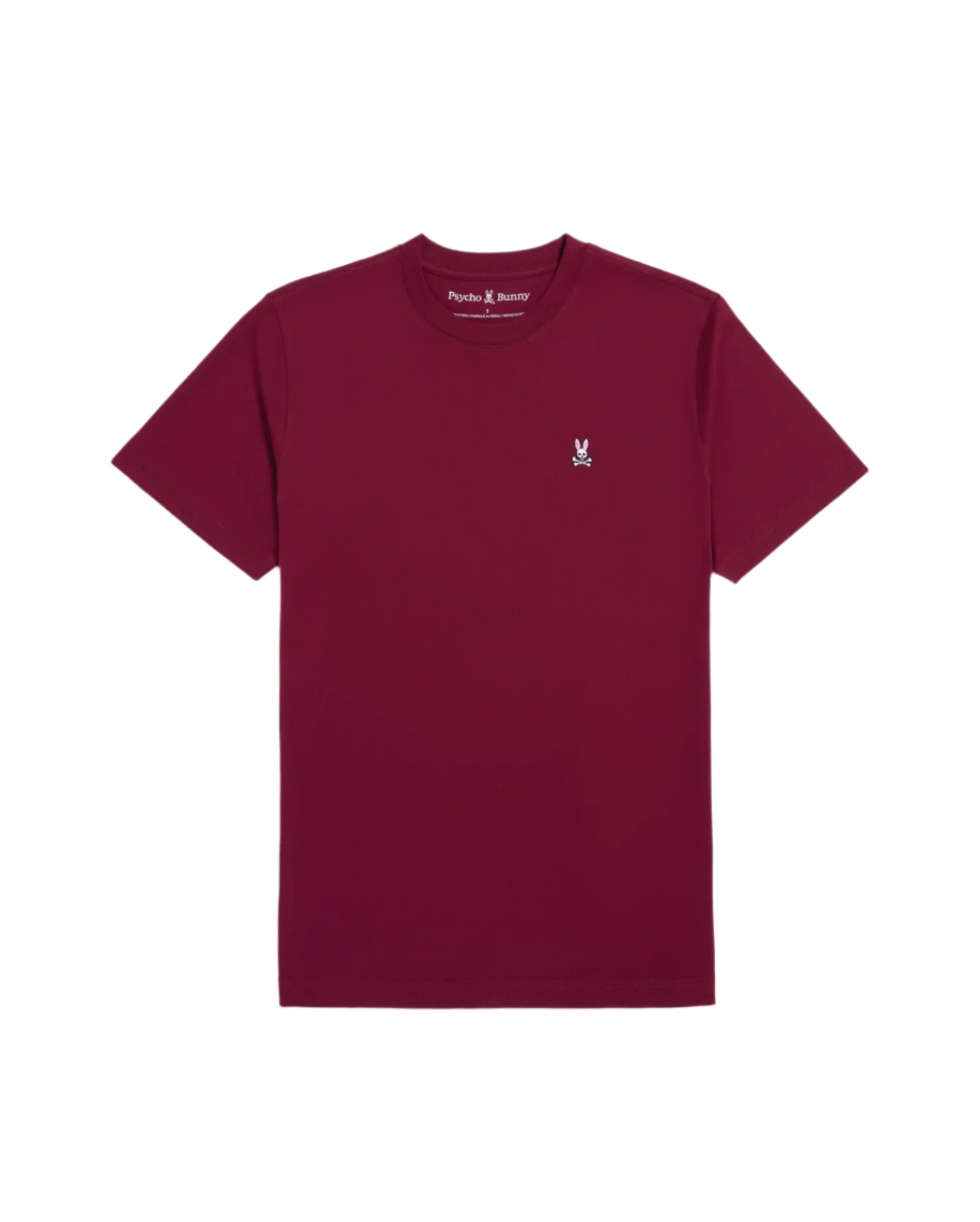 Men's Shirts with Appliquéd SleevesID24841-Psycho Bunny Crimson T-Shirt