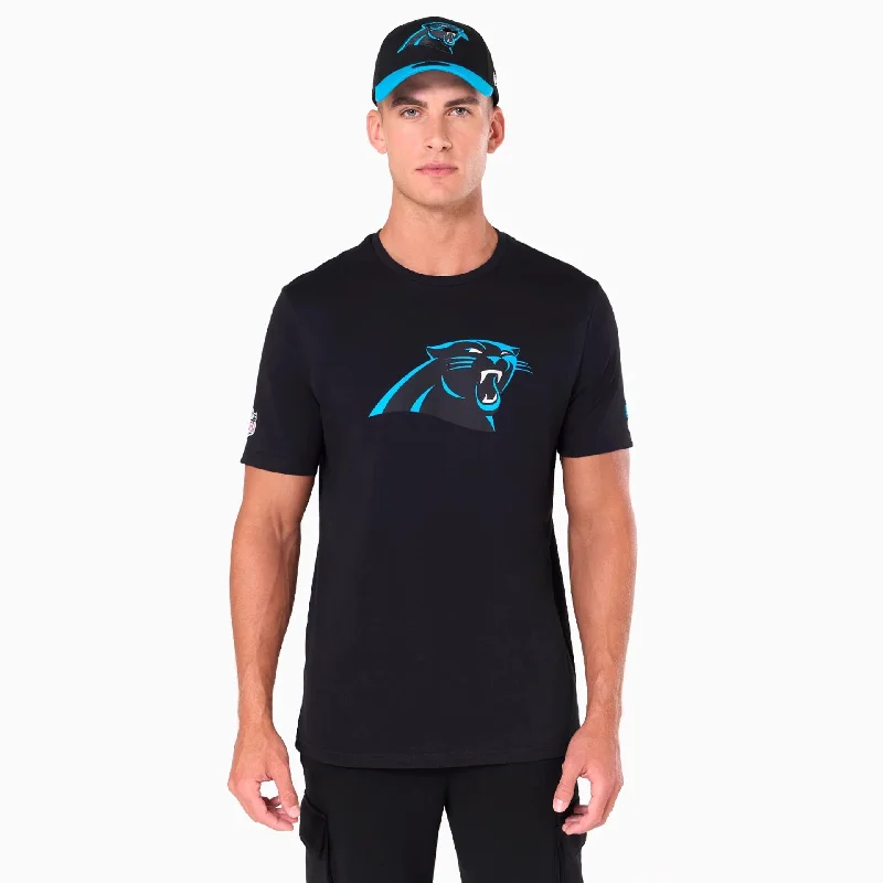 Men's Shirts with Checkered PatternsCarolina Panthers NFL Black T-Shirt
