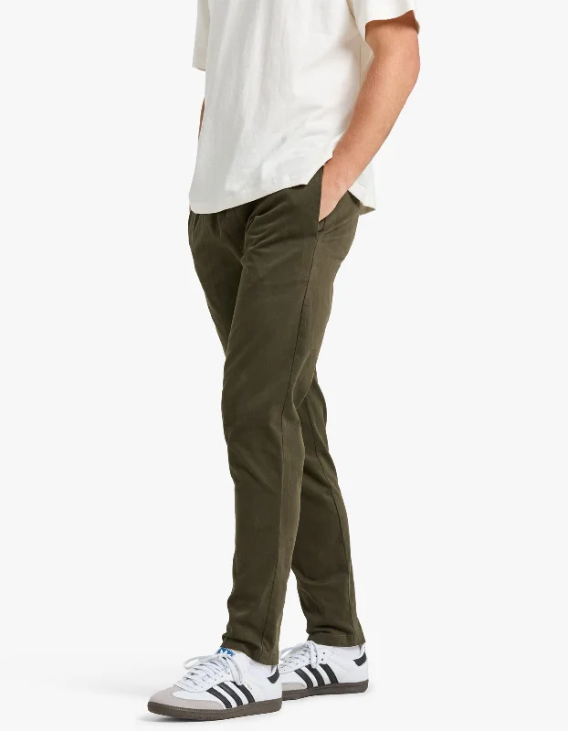 Men's Pants with Contrast Fabric PanelsSmithy Trousers 10821 - Forest Night