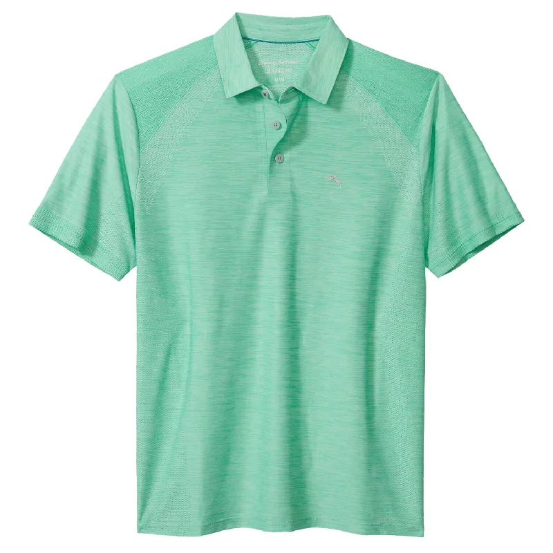 Men's Short-Sleeved ShirtsTommy Bahama IslandZone Palm Coast Pro Polo Shirt - Mint Tourmaline Men's Short-Sleeved ShirtsTommy Bahama IslandZone Palm Coast Pro Polo Shirt - Mint Tourmaline