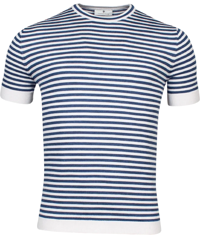 Men's Dressy Shirts for Formal EventsID24452-Thomas Maine Hoop T-Shirt