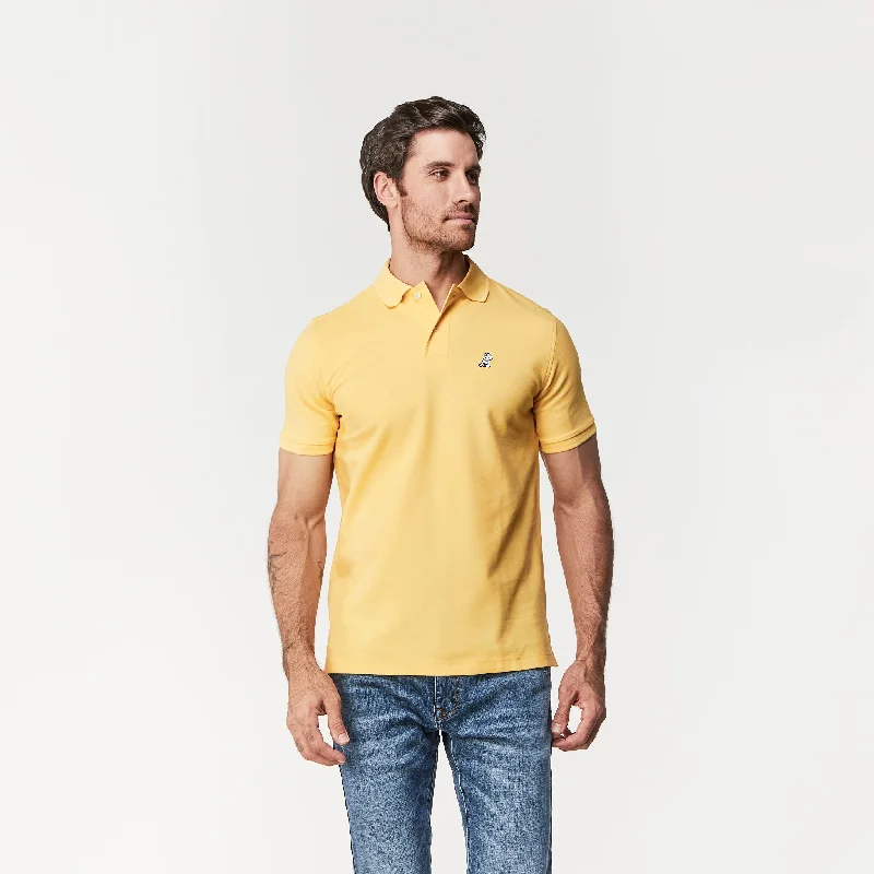 Men's Shirts with Patchwork SleevesMen's Regular Fit Polo Shirt