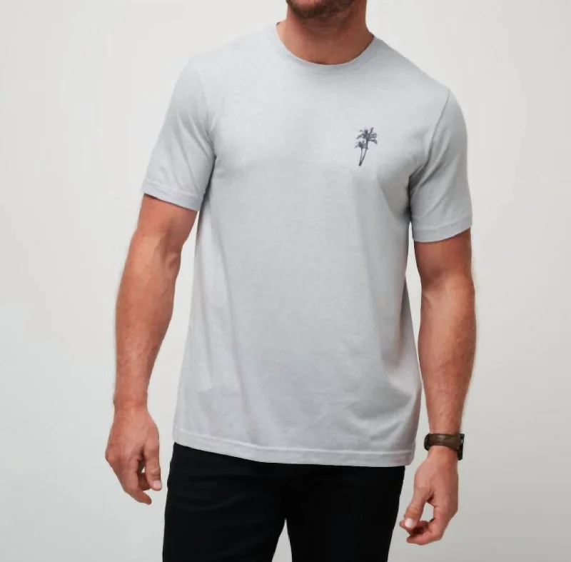 Durable Men's Work ShirtsOn The Bay Golf T-Shirt In Heather Light Grey