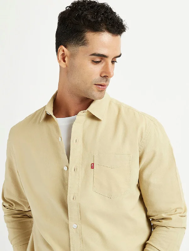 Men's Tennis Shirts for Court ComfortMen's Solid Regular Fit Shirt