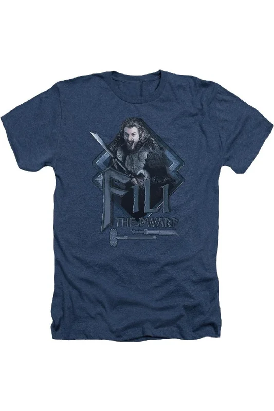Men's Shirts with Custom MonogramsThe Hobbit Fili Adult Heather Tee / T-Shirt