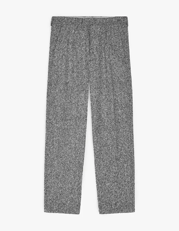 Men's Pants with Faux Leather PatchesFritz Pant 1087 - Black Multi
