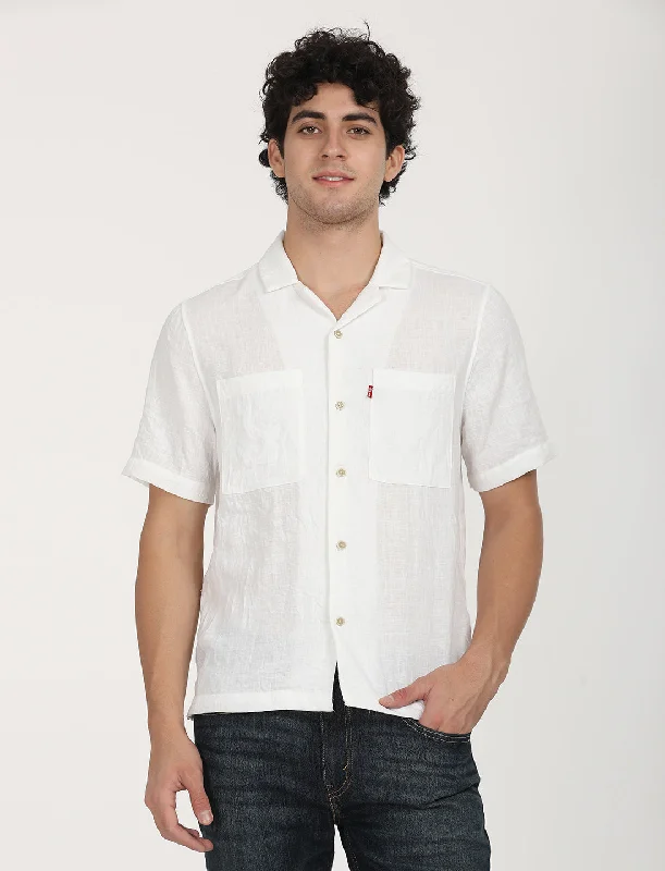 Layered Men's Henley ShirtsMen's Solid Slim Fit Shirt