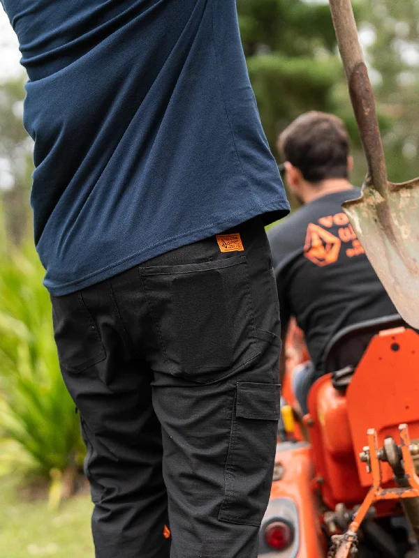 Men's Button-Fly Pants for a Traditional TouchVolcom Workwear Meter Light Work Pants - Black Men's Button-Fly Pants for a Traditional TouchVolcom Workwear Meter Light Work Pants - Black