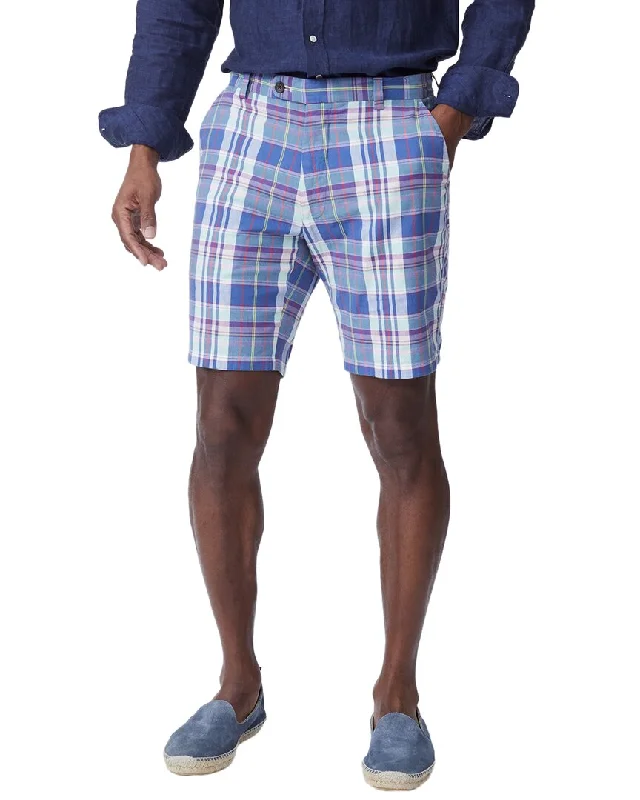 Men's Pants with Reflective Stripes for SafetyJ.McLaughlin Plaid Oliver Short