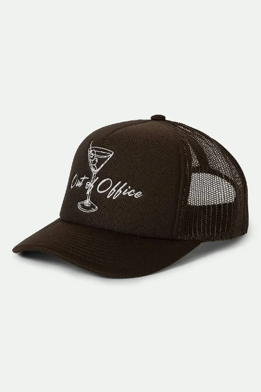 Best Casual HatsOut Of Office Netplus Trucker Hat - Pinecone Brown/Pinecone Brown