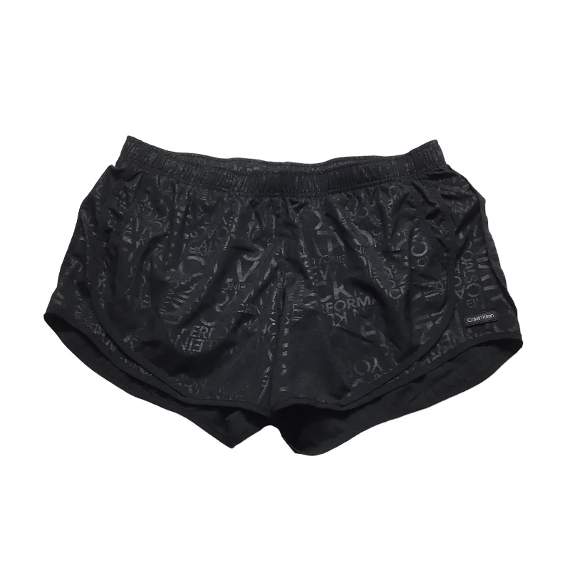 Men's Bike Shorts for CyclingAthletic Shorts By Calvin Klein In Black, Size: 2x