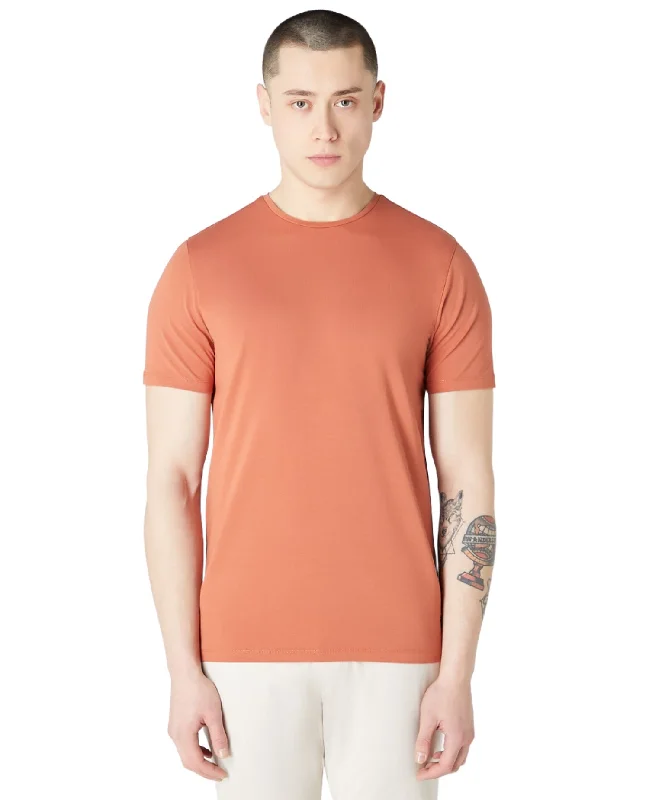 Men's Shirts with Barrel CuffsID70216-Remus Brick T-Shirt