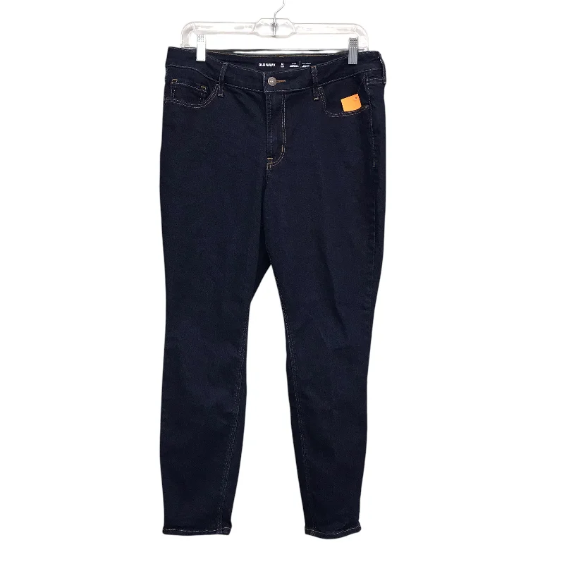Sustainable Eco-Friendly Men's JeansJeans Skinny By Old Navy In Blue Denim, Size:12