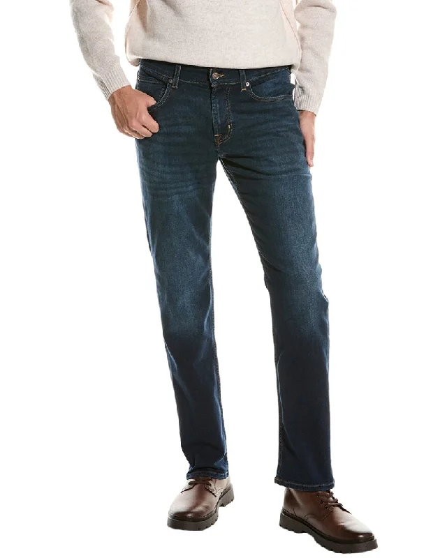 Authentic Raw Denim Men's Jeans7 For All Mankind The Straight Titan Tapered Straight Leg Jean