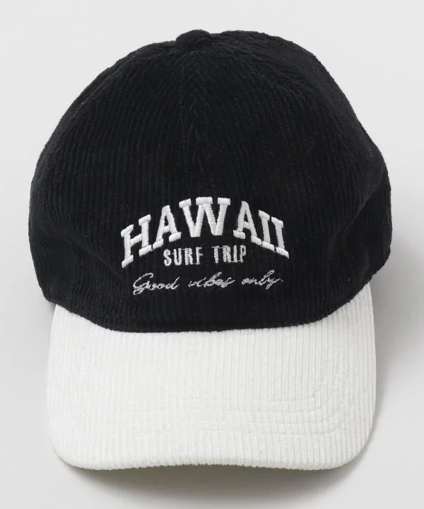 Stylish Baseball Hats for MenBi Color Corduroy Cap