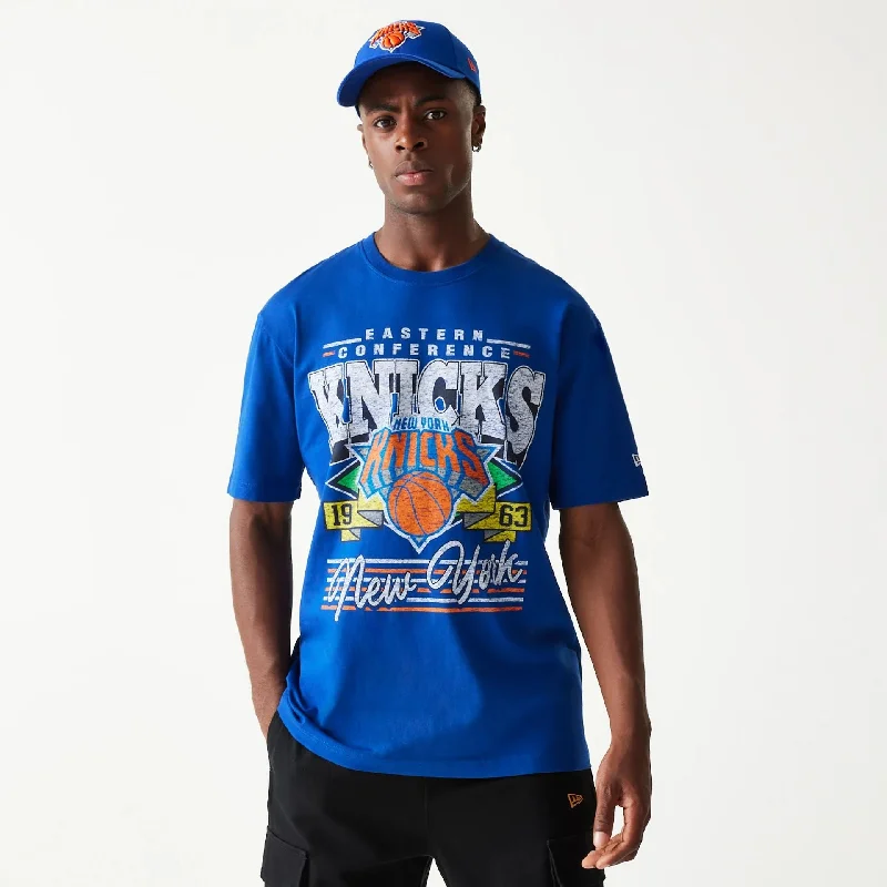 Men's Performance Shirts for SportsNew York Knicks Sport Classic Blue T-Shirt