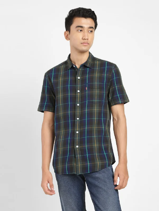 Men's Hunting Shirts for Camouflage and ComfortMen's Checkered Spread Collar Shirt Men's Hunting Shirts for Camouflage and ComfortMen's Checkered Spread Collar Shirt