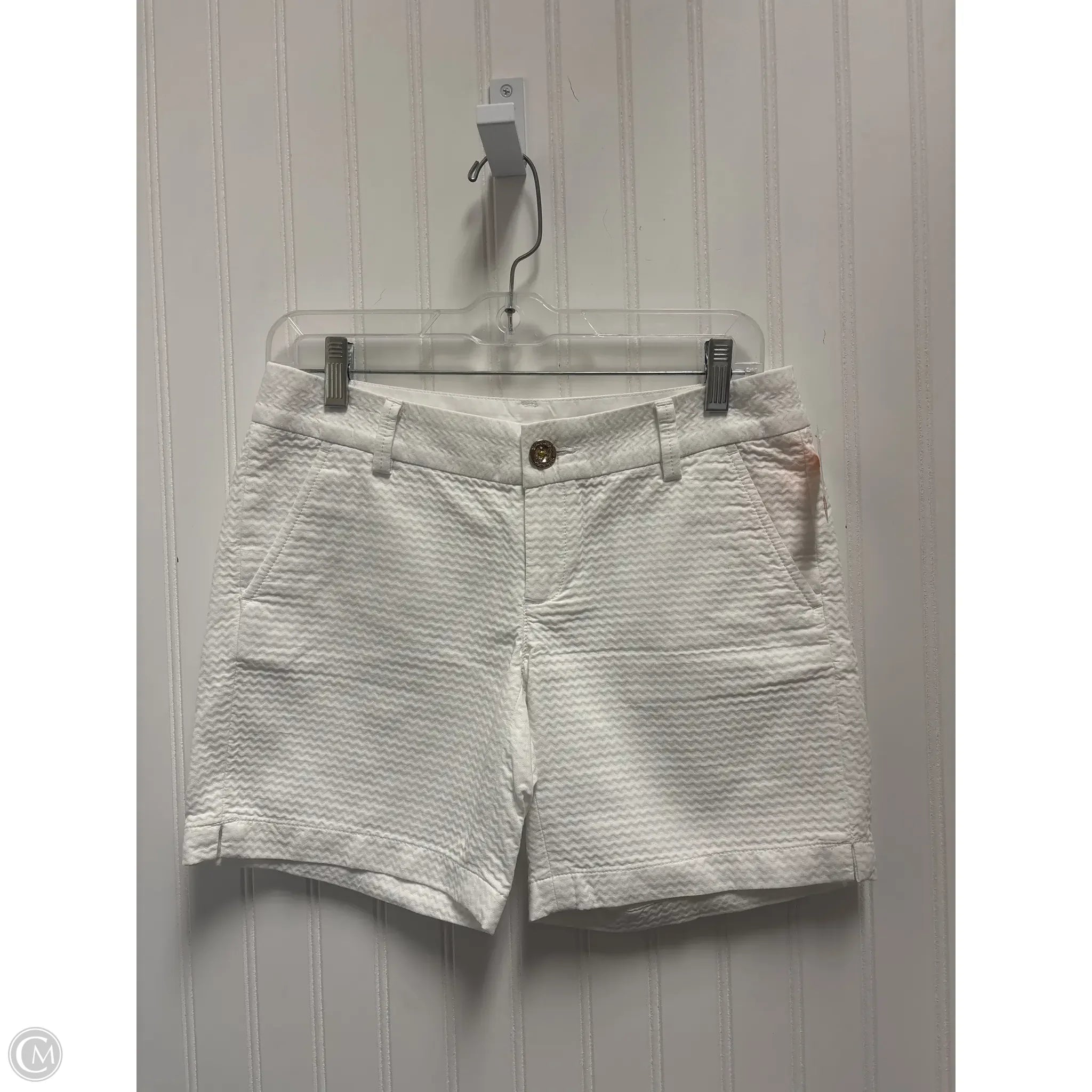 Men's Pants with Stain-Resistant TreatmentShorts Designer By Lilly Pulitzer In White, Size: 0 Men's Pants with Stain-Resistant TreatmentShorts Designer By Lilly Pulitzer In White, Size: 0