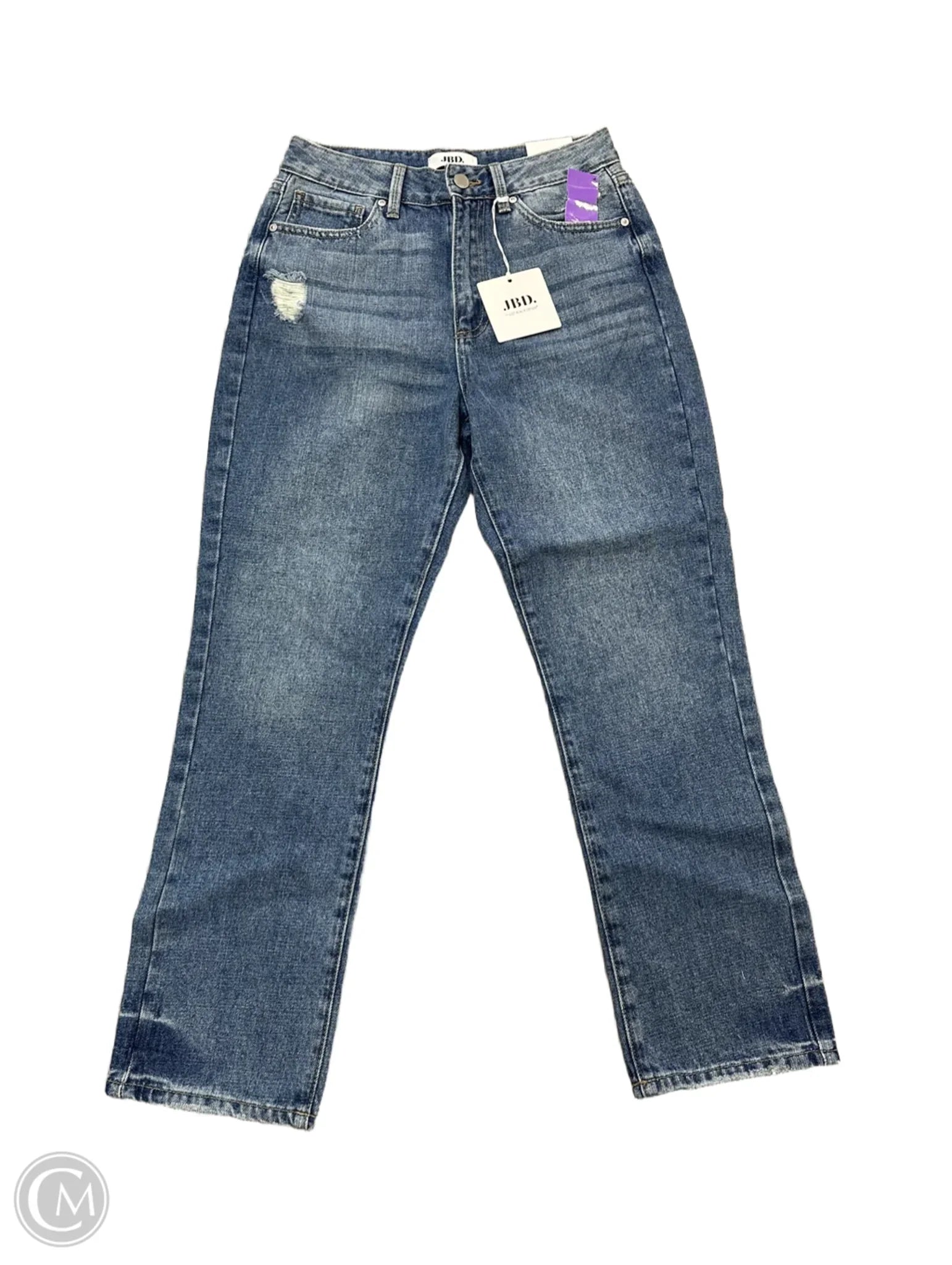 Baggy Men's JeansJeans Straight By Just Black In Blue Denim, Size: 2