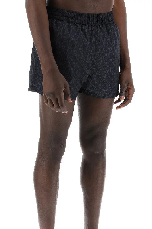 Men's Pants with Water-Resistant FabricOff-White Women's Ocean Blue Bermuda