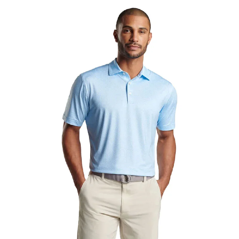 Men's Shirts with Mock NecksPeter Millar Mahi Mahi Performance Jersey Polo Shirt - Cottage Blue Men's Shirts with Mock NecksPeter Millar Mahi Mahi Performance Jersey Polo Shirt - Cottage Blue