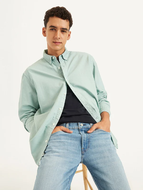 Men's Wrinkle-Free Shirts for Easy CareMen's Solid Regular Fit Shirt