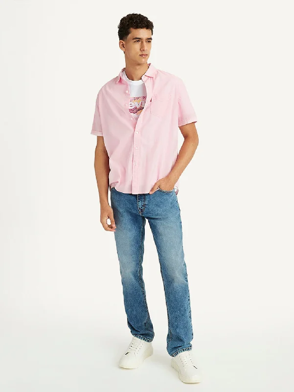 Men's Fishing Shirts for Water SportsMen's Solid Regular Fit Shirt