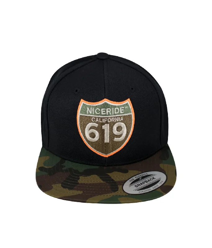 Lightweight Baseball Caps"Interstate 619" Snapback
