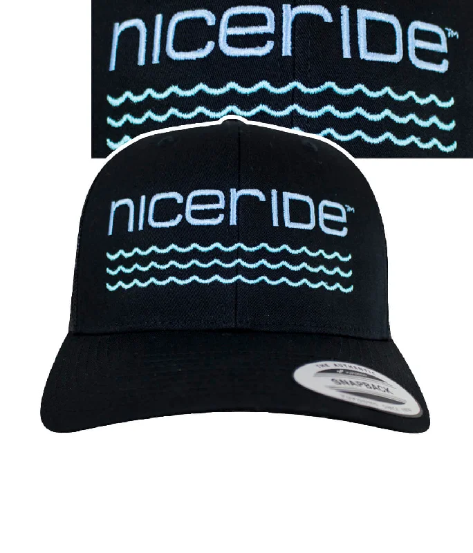 Designer Fedora Hats"On The Water - Center" Retro Trucker Baseball Cap