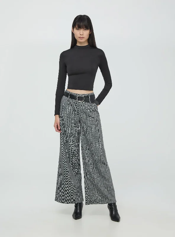 Men's Pants with Wrinkle-Resistant FabricWoman's  Long pants