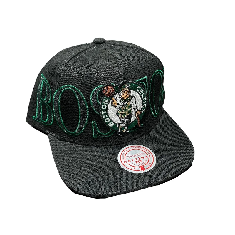 Plain Beanie CapsMitchell & Ness Nba Winner Circle Celtics Snapback (Black)