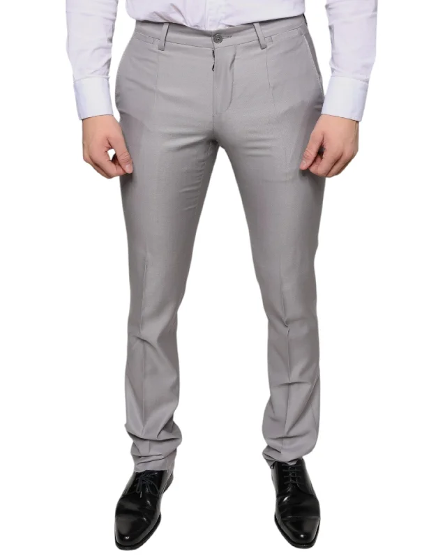 Wash and Wear Men's JeansDolce & Gabbana   Wool Dress Men's Pants