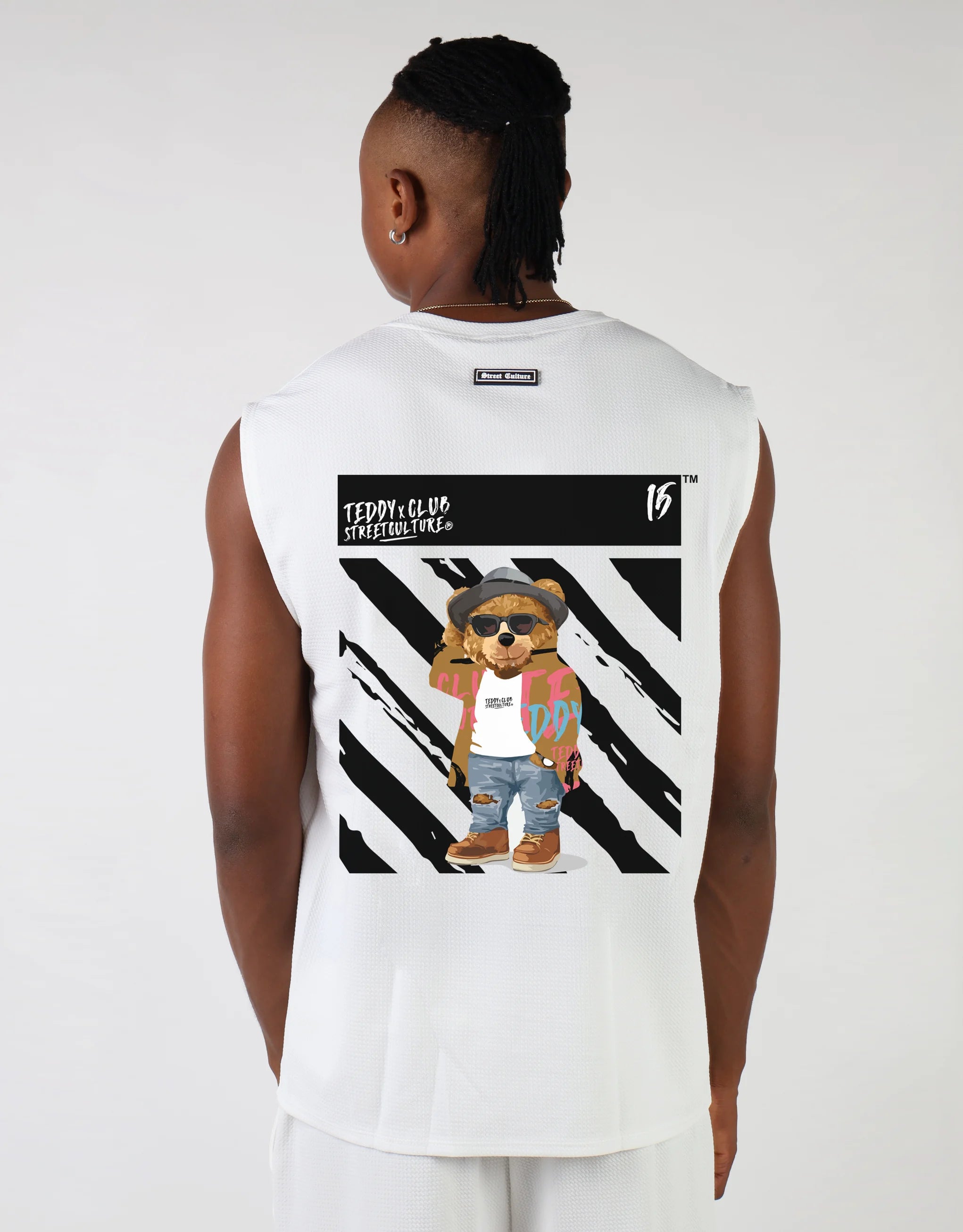 Men's Shirts with Graphic SleevesVest Tee