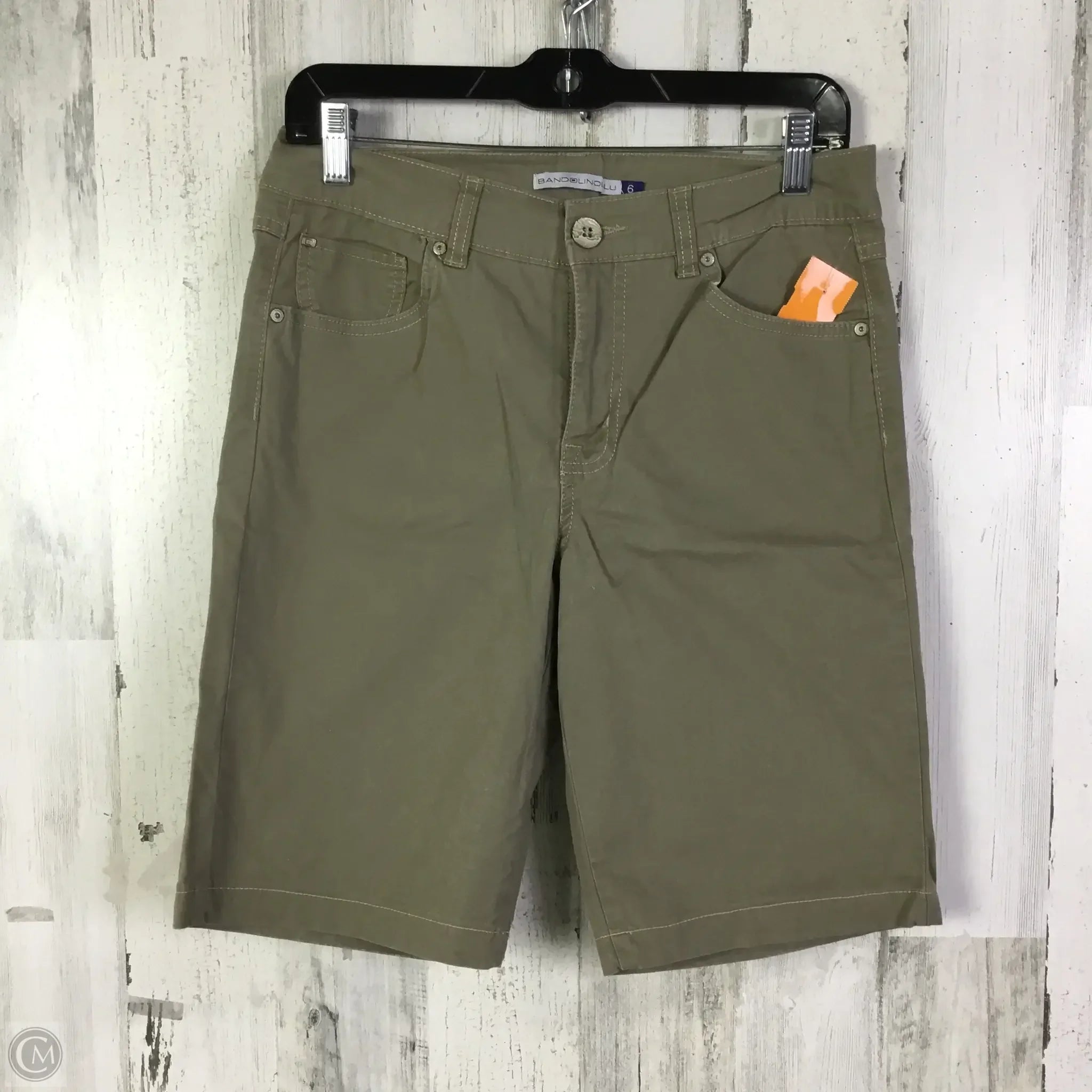 Men's Pants with Moisture-Wicking PropertiesShorts By Bandolino In Taupe, Size: 6