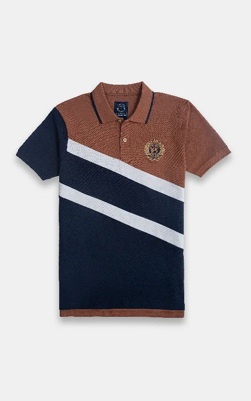 Men's Shirts with Barrel CuffsFASHION POLO SHIRT RUST
