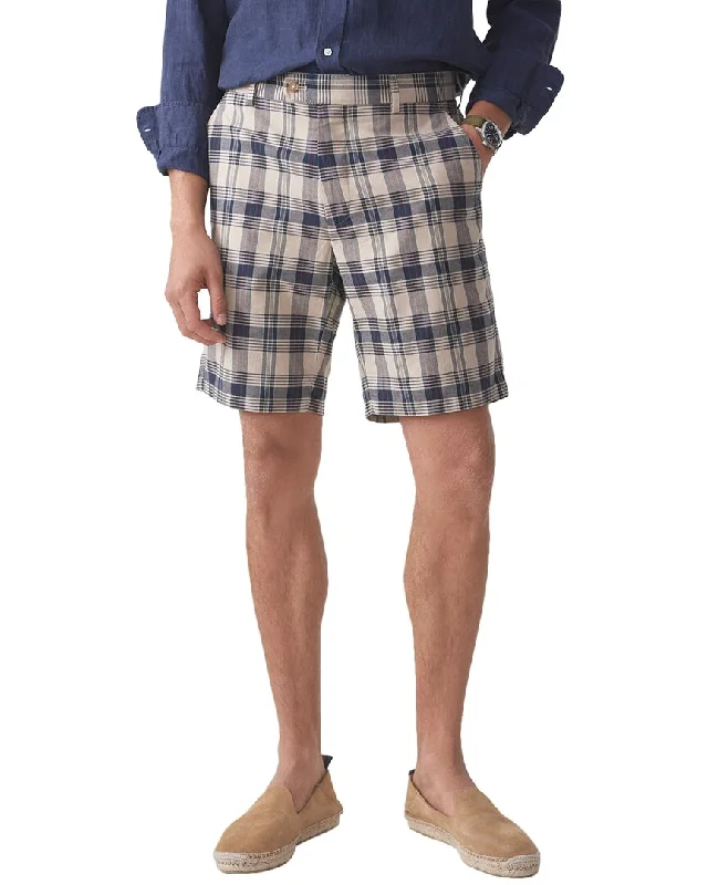 Men's Tailored Pants for a Sharp AppearanceJ.McLaughlin Plaid Oliver Short