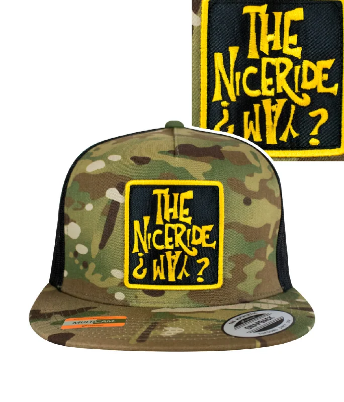 Kids' Sun Hats"NICERIDE WAY" Trucker Hat