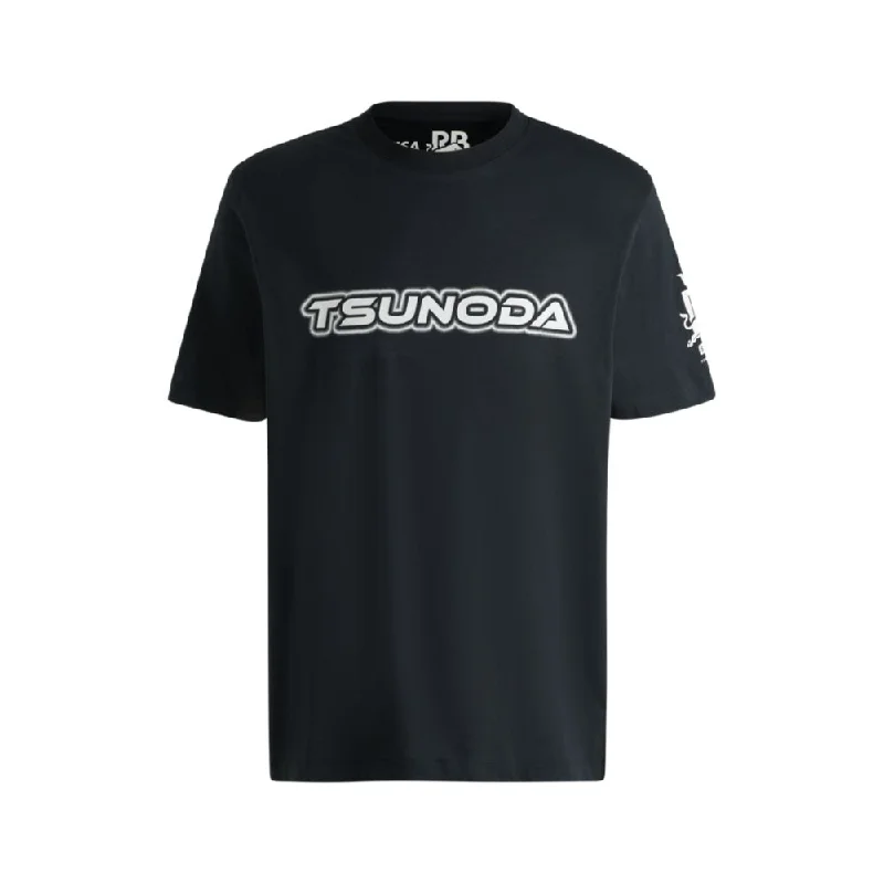 Men's Shirts with Appliquéd SleevesHUGO x VCARB fanwear T-shirt with Yuki Tsunoda graphics