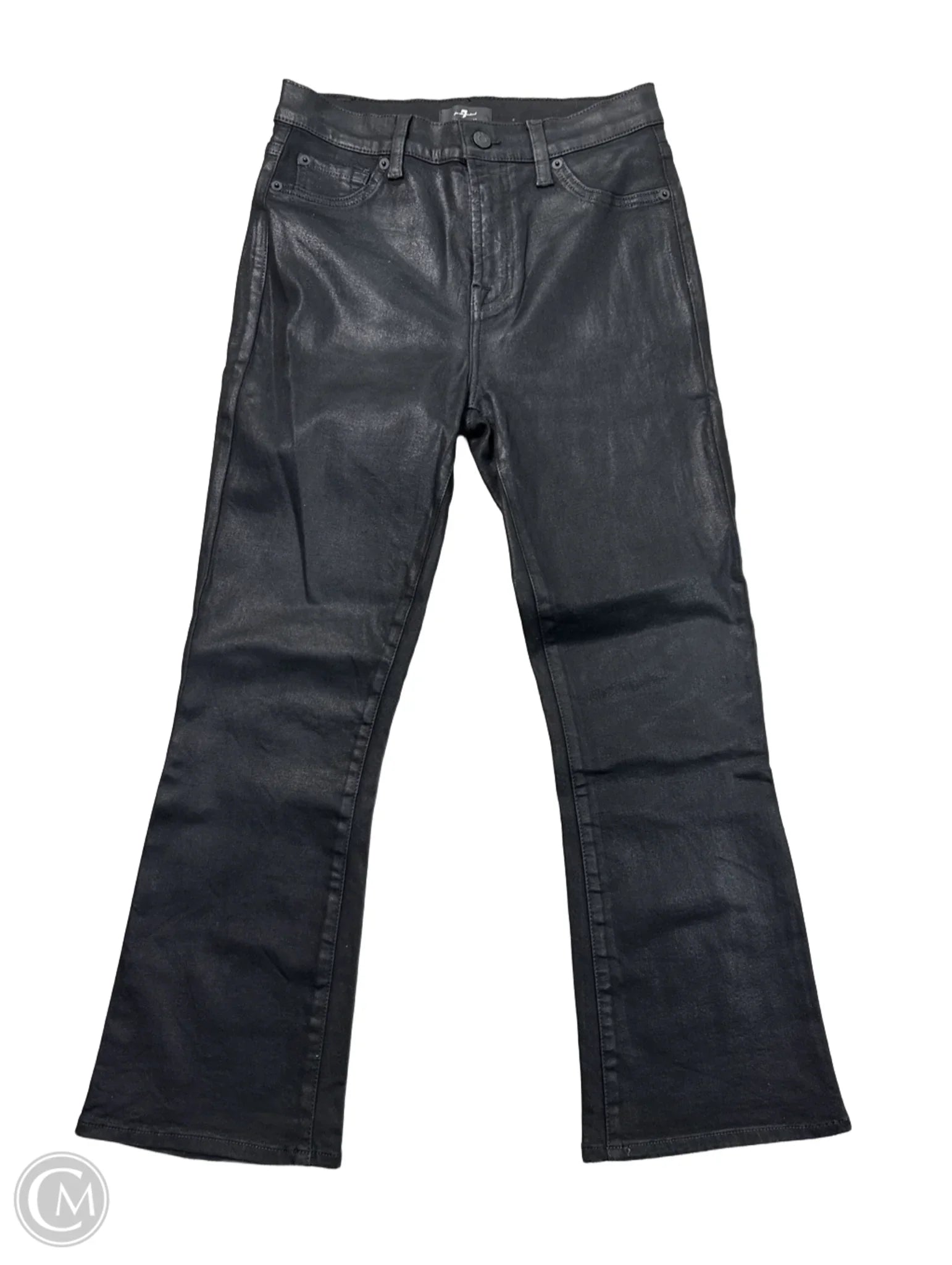 Men's Jeans with PocketsJeans Straight By 7 For All Mankind In Black, Size: 2