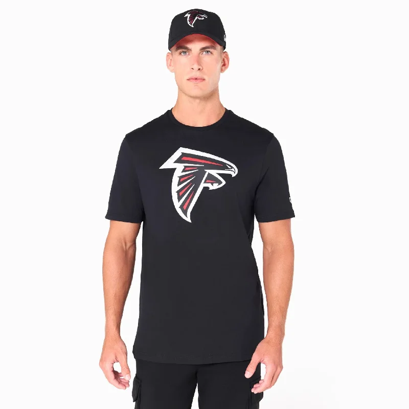 Men's Shirts with Ruffled HemlinesAtlanta Falcons NFL Black T-Shirt