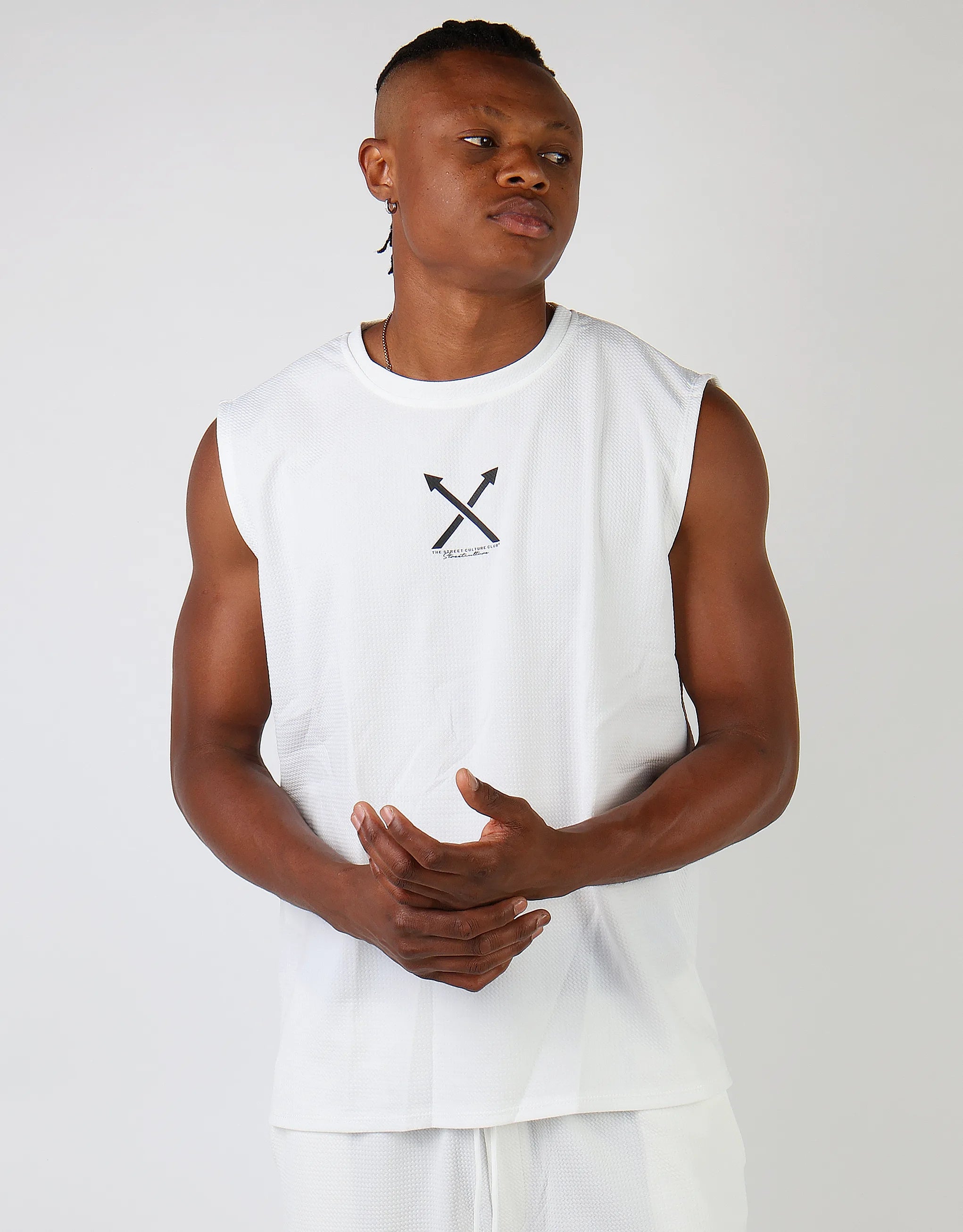 Stylish Men's HenleysVest Tee